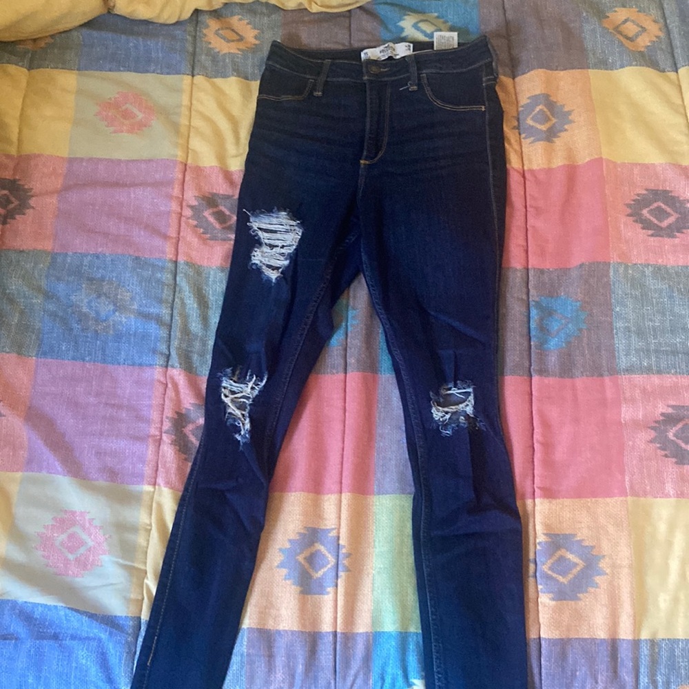 Hollister curvy high-rise jean legging, size: 3S